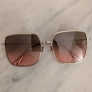 Christian Dior Diorbydior3F Pink and Gold Sunglasses